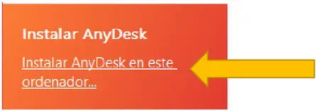 AnyDesk Dar ordenes de instalar en AnyDesk